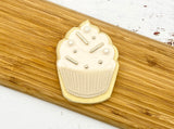 Cupcake Cookie Cutter & Embosser Set of 2