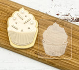 Cupcake Cookie Cutter & Embosser Set of 2