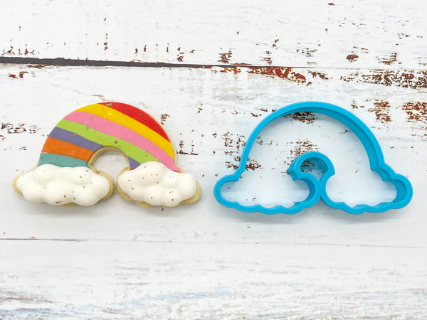 Rainbow & Clouds Cookie Cutter