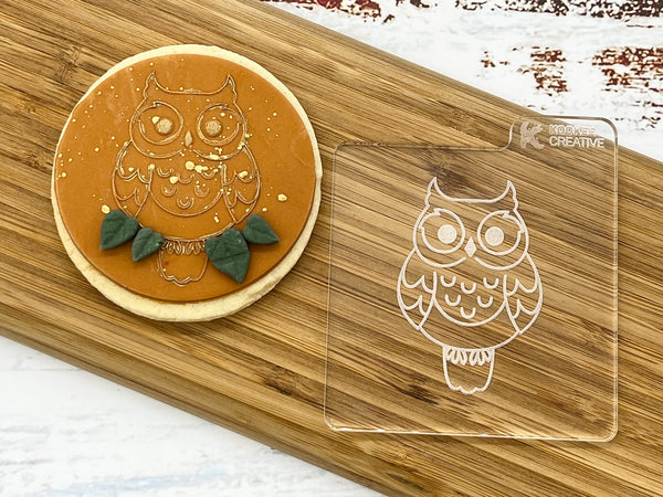 Owl Cookie Embosser