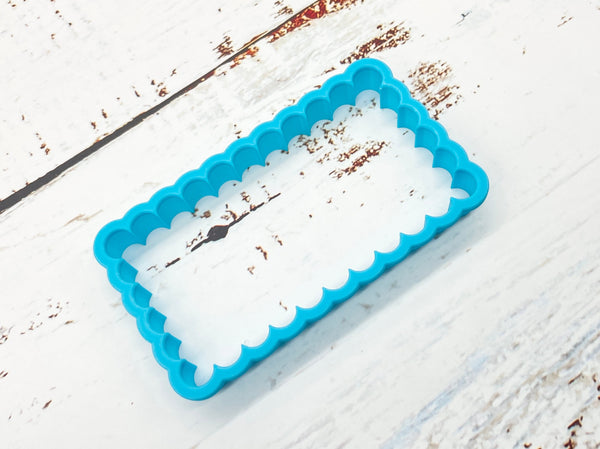 Scalloped Rectangle Cookie Cutter