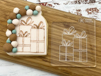 Gift Boxes Cookie Embosser