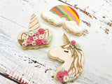 Unicorn Ears & Horn Cookie Cutter