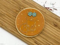 Fox Cookie Embosser