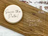 Save the Date! Cookie Embosser