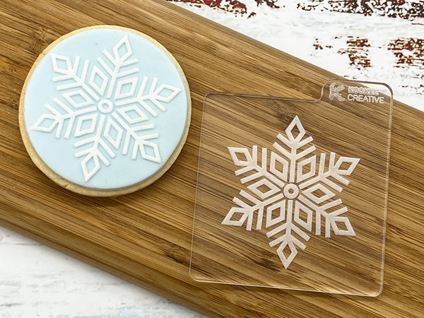 Snowflake Type 1 Cookie Embosser