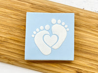 Baby Feet Cookie Embosser