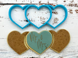 Triple Heart Cookie Cutter