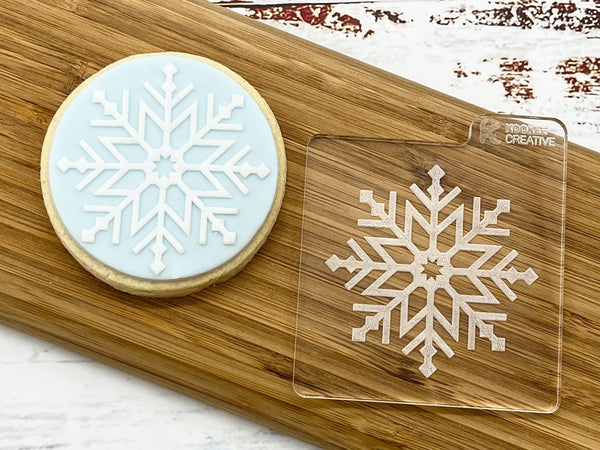 Snowflake Type 3 Cookie Embosser