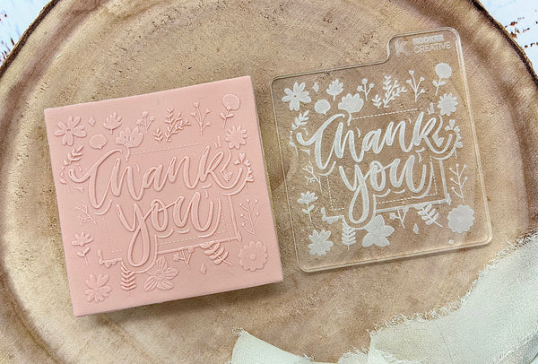 “Thank you” Style 1 Cookie Embosser