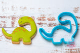 Cute Diplodocus dinosaur cookie cutter