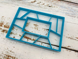 Large Puzzle Cookie Cutter Rectangle Centre