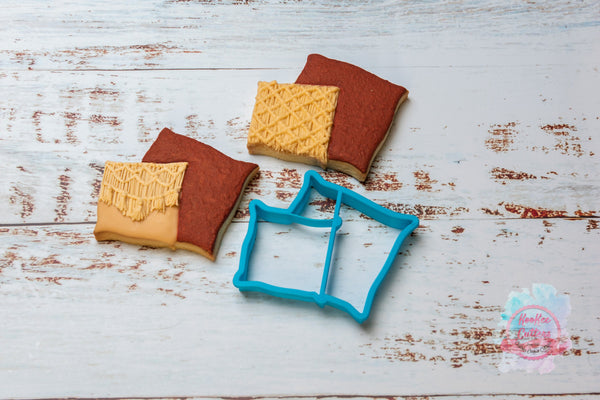 Two Cushions Cookie Cutter