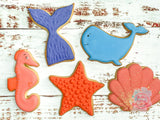 Under The Sea Cookie Cutter Set of 6