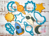 Space & Astronaut Cookie Cutter Set of 6