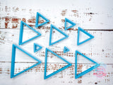 Triangle Cookie Cutter Set of 10