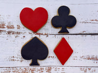 Heart Playing Card Shape Cookie Cutter