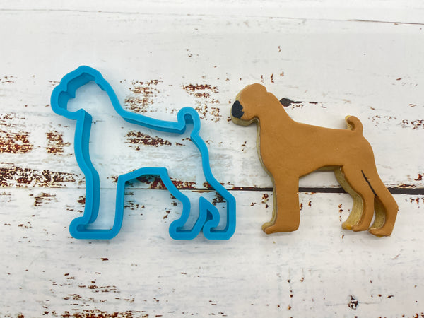 Boxer Dog Cookie Cutter