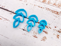 Feather Polymer Clay Cutter Set of 9