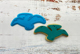 Dinosaur Cookie Cutter & Stamp Set of 2: Pterodactyl