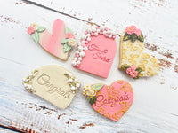 Heart Corner Shape Cookie Cutter - Type Squashed 2