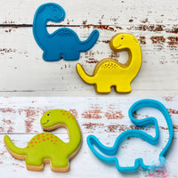Dinosaur Cookie Cutters & Stamps Set of 12