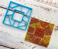 Small Puzzle Cookie Cutter Square Centre