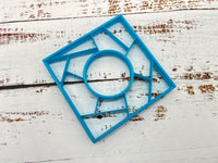 Small Puzzle Cookie Cutter Circle Centre