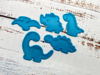 Dinosaur Cookie Stamps Set of 5